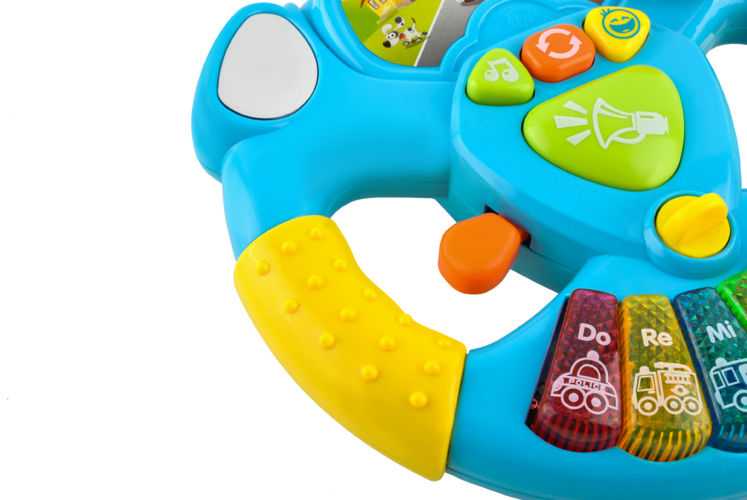 Lean toys Interaktyvus vairas kūdikiams