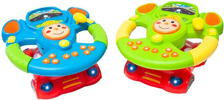 Malplay Interaktyvus lavinamasis muzikinis automobilio vairas