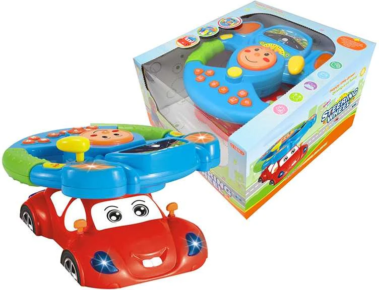 Malplay Interaktyvus lavinamasis muzikinis automobilio vairas