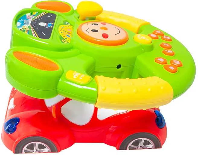 Malplay Interaktyvus lavinamasis muzikinis automobilio vairas