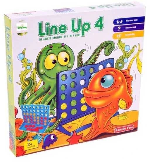 Malplay Lavinamasis galvosūkio žaidimas Line up 4