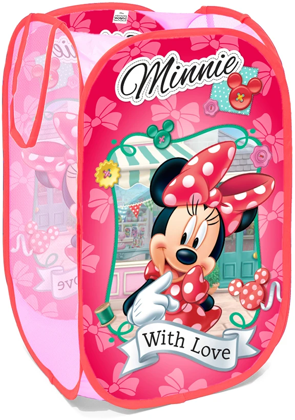 Minnie Mouse krepšelis skalbinių šiukšliadėžės žaislai