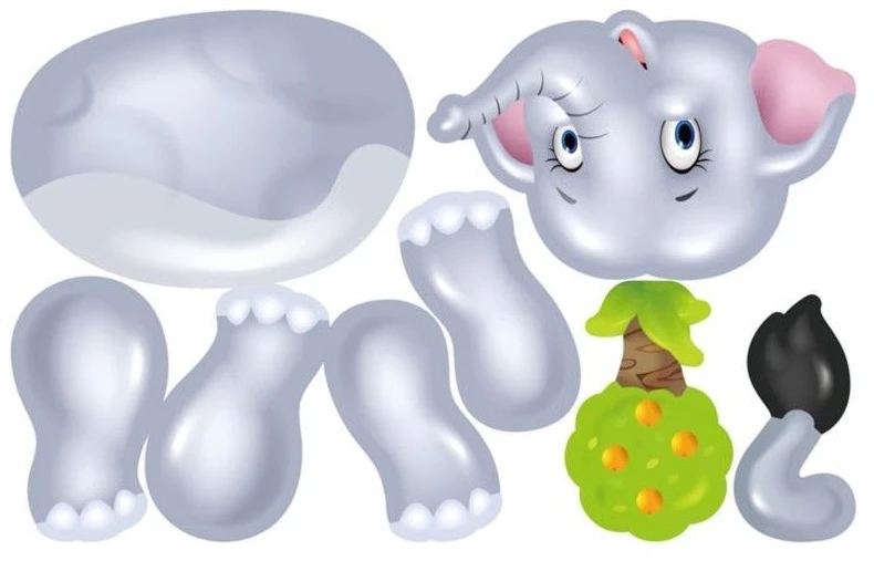 Kūrybinis mozaikinis zoologijos sodas lagamine, 198 detalių 3D dėlionė, kaladėlės, atsuktuvas, konstruktorius