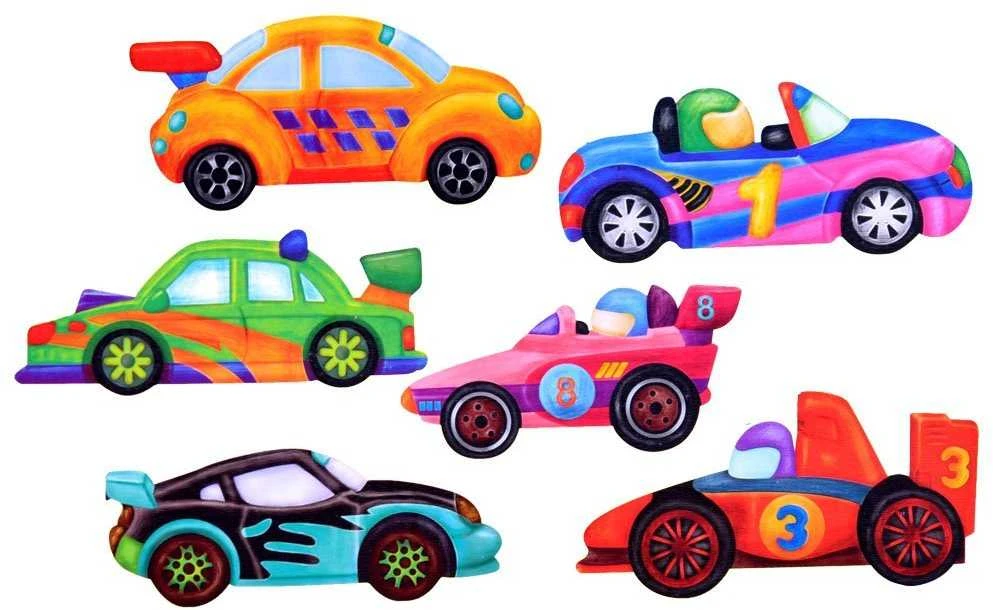 Kruzzel Magnets - DIY - cars 22430