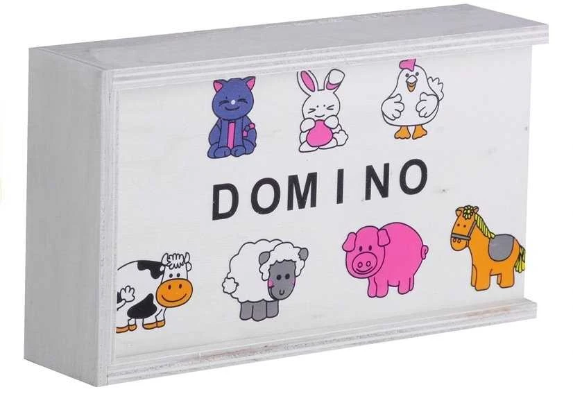Jokomisiada Illustrated Domino for children of animals ZA2515