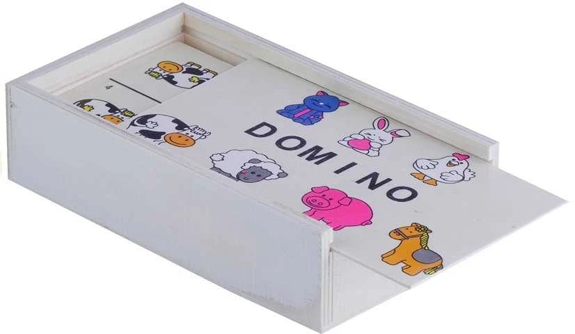 Jokomisiada Illustrated Domino for children of animals ZA2515