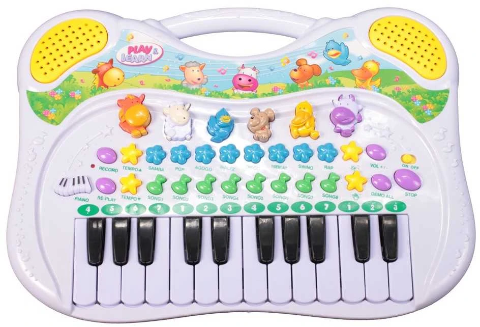 Malplay Vaikiškas pianinas Elektroniniai gyvūnai
