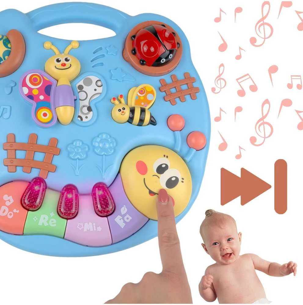 Malplay Interaktyvus lavinamasis muzikinis staliukas 2in1