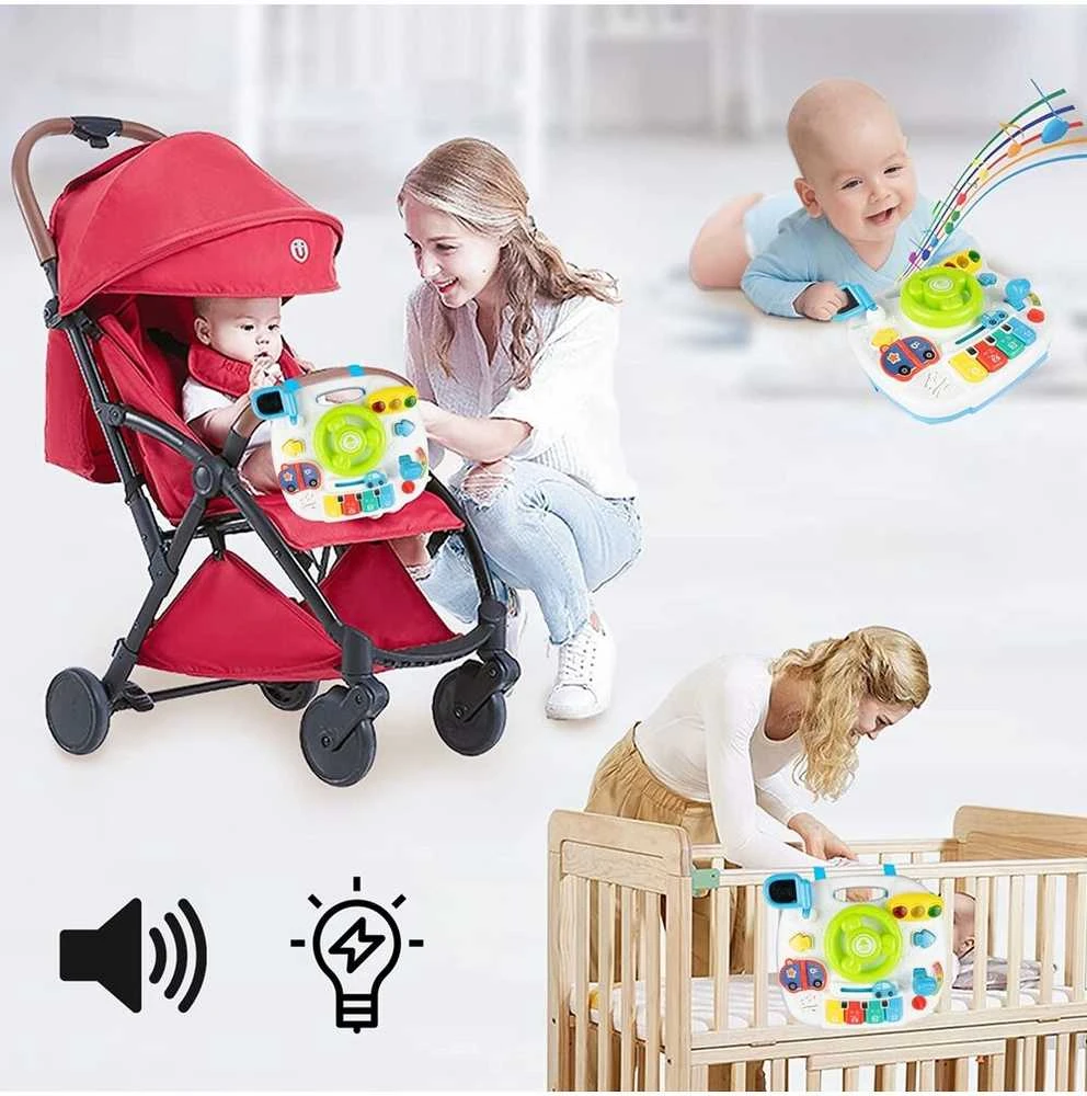 Malplay Interaktyvus lavinamasis muzikinis staliukas Vairas