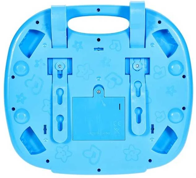 Interaktyvus edukacinis stalas Lean Toys su judančiu laikrodžiu, 24,5x22,5x16 cm