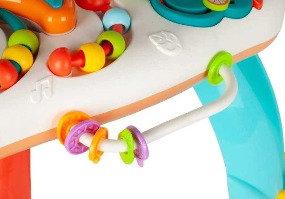 Lean Toys Interaktyvus žaislas vaikams su mokymosi lenta ir rutuline čiuožykla