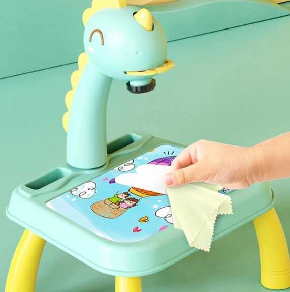 Lavinamasis žaislas piešimo projektorius Dinozauras 3*1