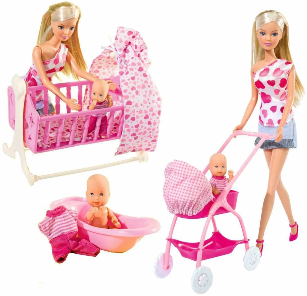 Simba lėlė Steffi Love Mama su vaiku