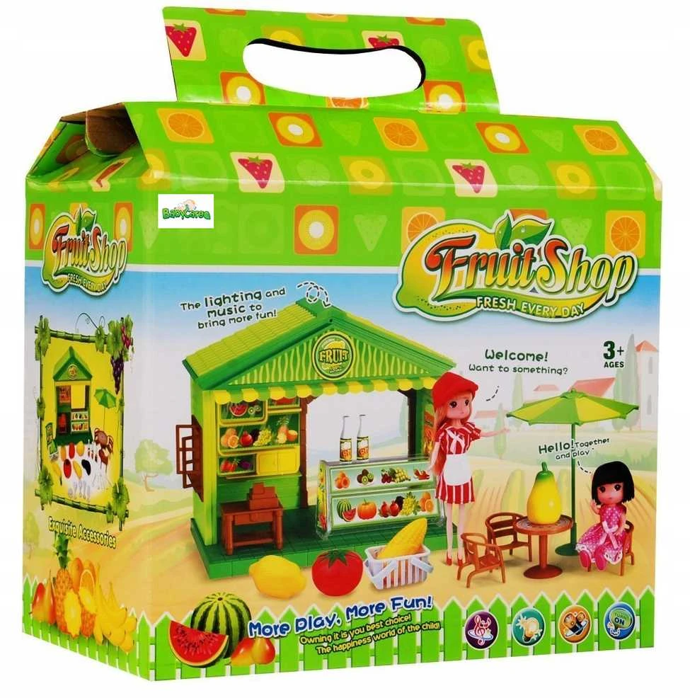 Lėlių parduotuvė "Fruit shop"