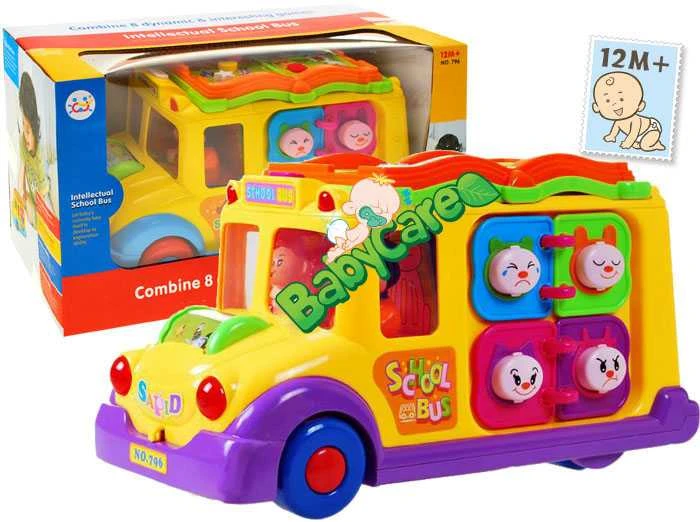 Hola SCHOOL BUS Interaktyvioji transporto priemonė ZA0019