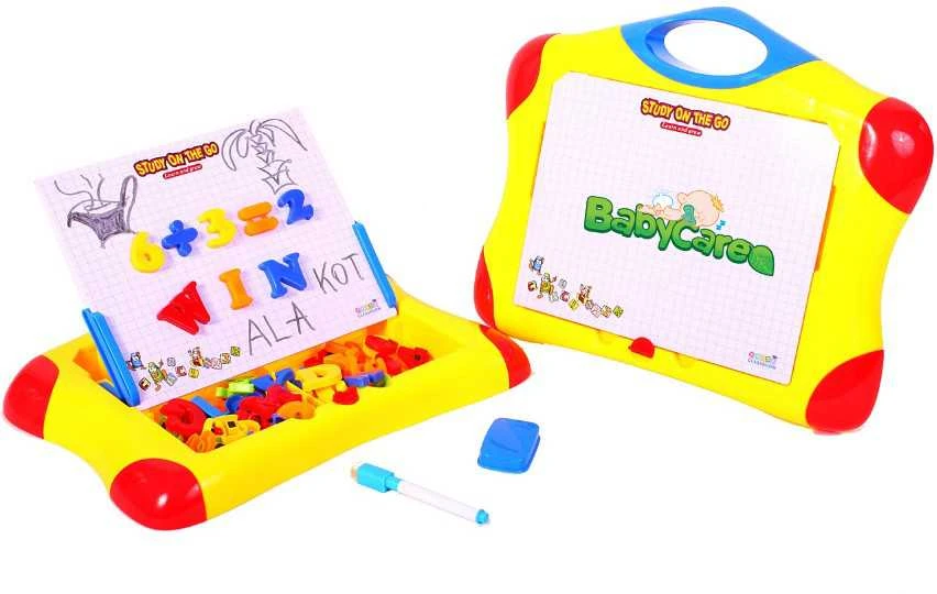 Malplay Magnetinė mokomoji piešimo lenta su priedais