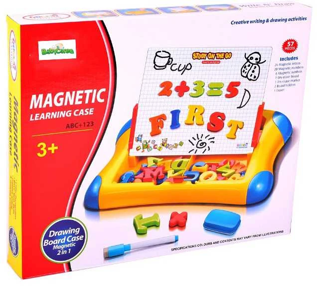 Malplay Magnetinė mokomoji piešimo lenta su priedais