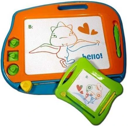 Malplay Vaikiška magnetinė piešimo lenta 2in 1