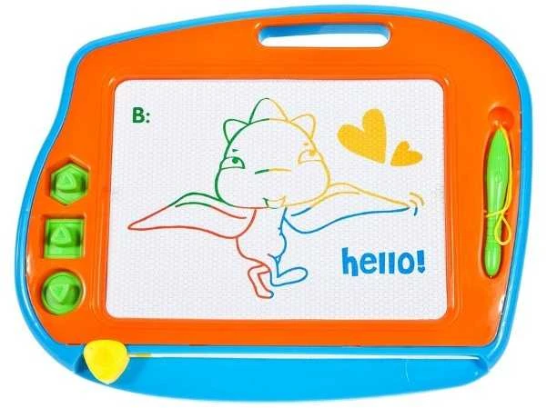 Malplay Vaikiška magnetinė piešimo lenta 2in 1