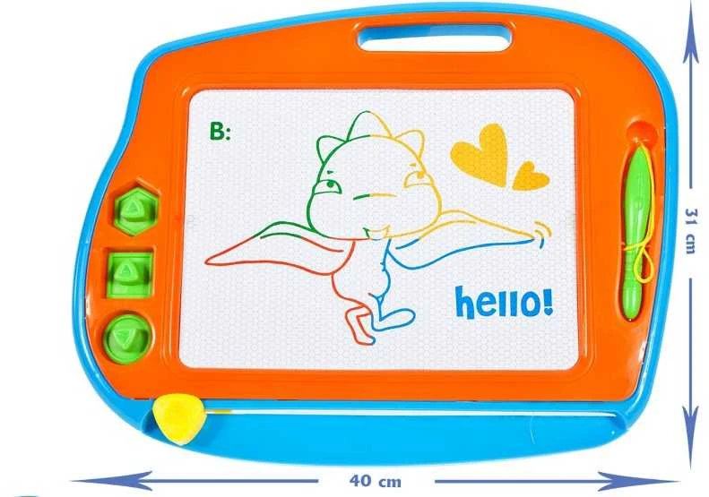 Malplay Vaikiška magnetinė piešimo lenta 2in 1