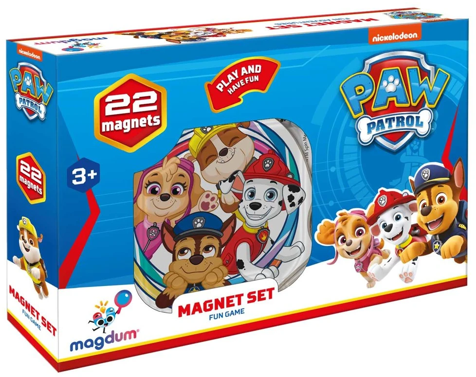 Technok Magnetukų rinkinys Paw Patrol Fun Game 22 vnt