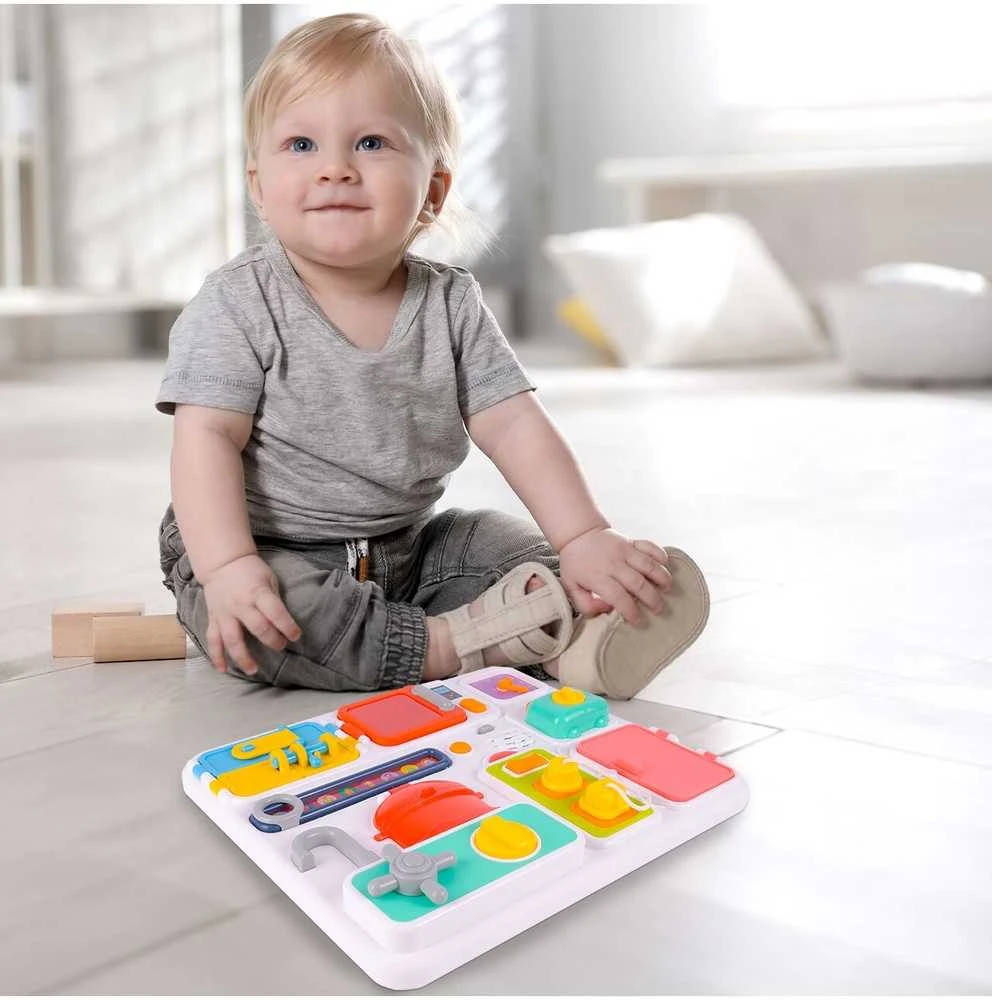 Malplay Manipuliacinė mokomoji lenta lagamine