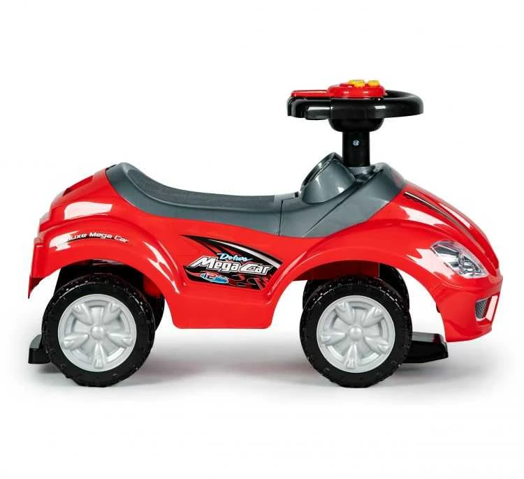 Ecotoys Mašinėlė - stumdukas DELUXE 3w1 Raudona