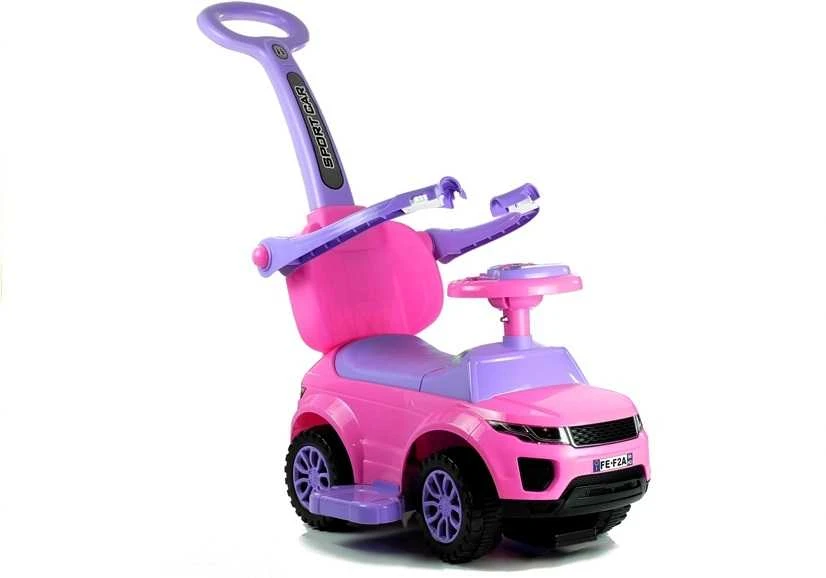 FunFit Mašinėlė - stumdukas Sport car Rose
