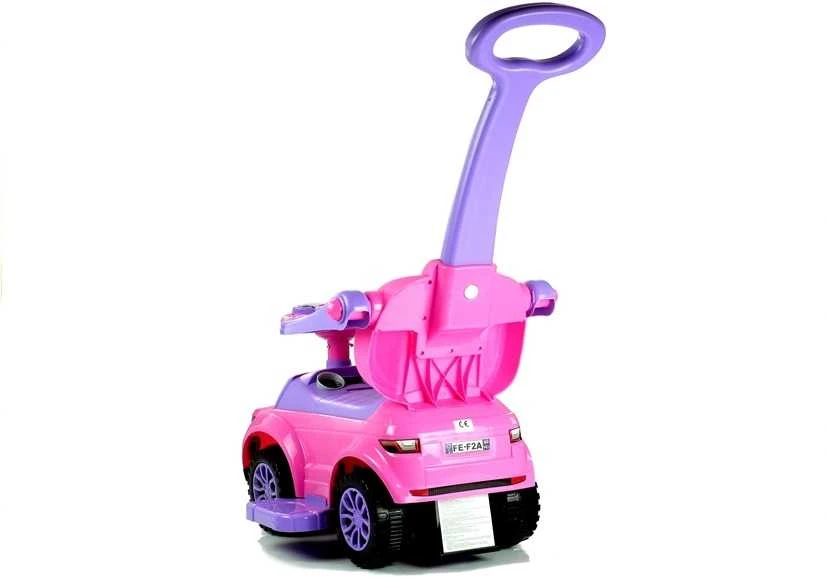 FunFit Mašinėlė - stumdukas Sport car Rose