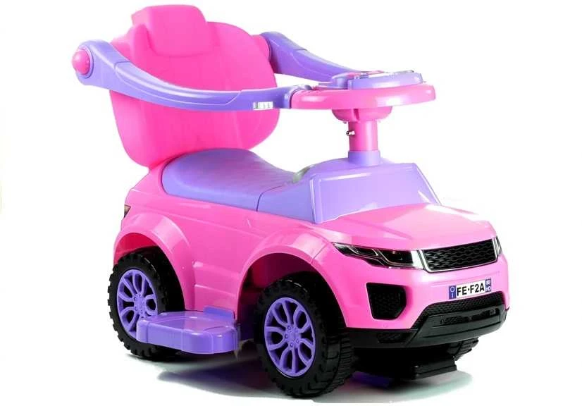 FunFit Mašinėlė - stumdukas Sport car Rose