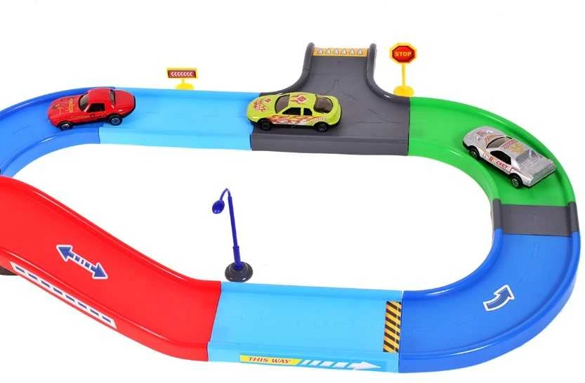 Mašinų Garažas 3D su 50 dalių
