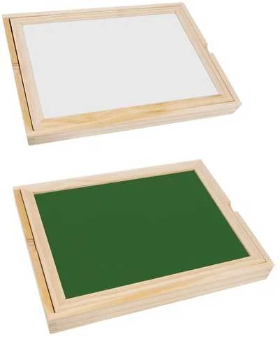Kruzzel Magnetinė ir kreidinė lenta su magnetukais 3101