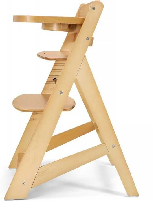 Medinė maitinimo kėdutė WOODY NATURAL 3 IN 1