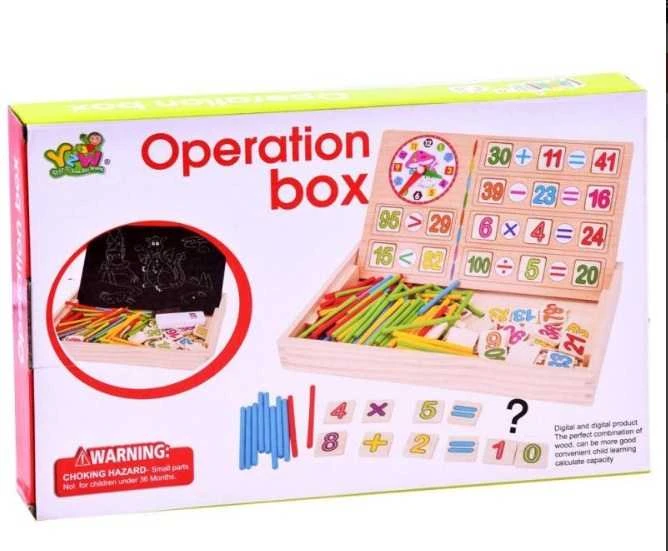 Jokomisiada Chalkboard Counting sticks LEARNING MATHEMATICS teaching aid ZA2514
