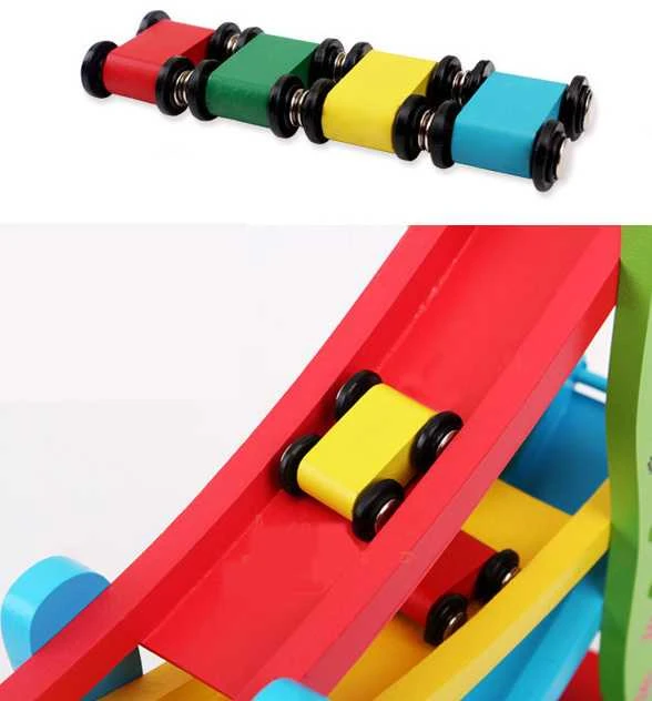 Kruzzel Wooden slide track 22457