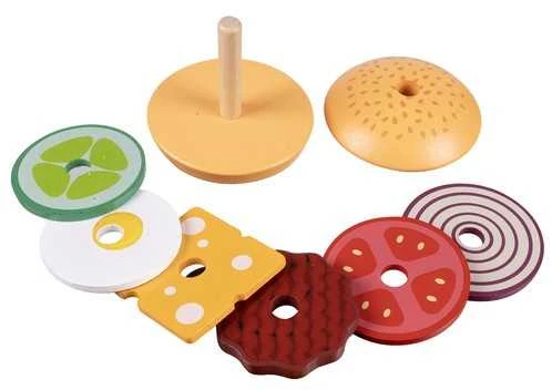 Wooden burger Kruzzel 22673