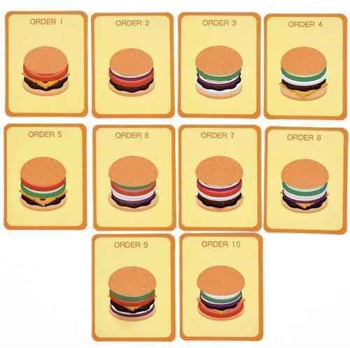 Wooden burger Kruzzel 22673