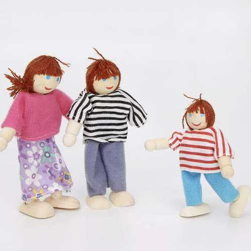 Miniature dolls - 7pcs Kruzzel 19764