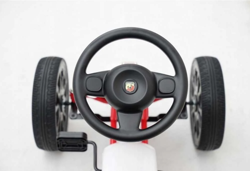Jokomisiada Pedalais minamas kartingas "Abarath" | spalva: balta
