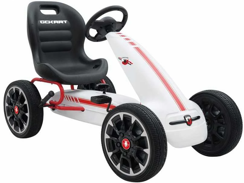 Jokomisiada Pedalais minamas kartingas "Abarath" | spalva: balta