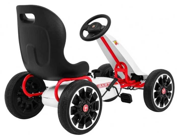 Jokomisiada Pedalais minamas kartingas "Abarath" | spalva: balta