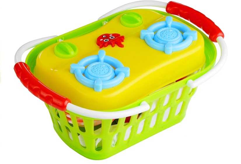 Lean Sport Mini virtuvėlė su krepšiu ir priedais Happy