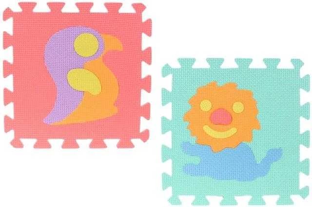 Malplay Putplasčio dėlionė - kilimėlis 29x29 formos, 10 vnt.