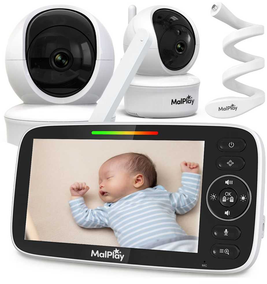 Malplay Mobili auklė NannyEye Complex LCD 5.0 HD