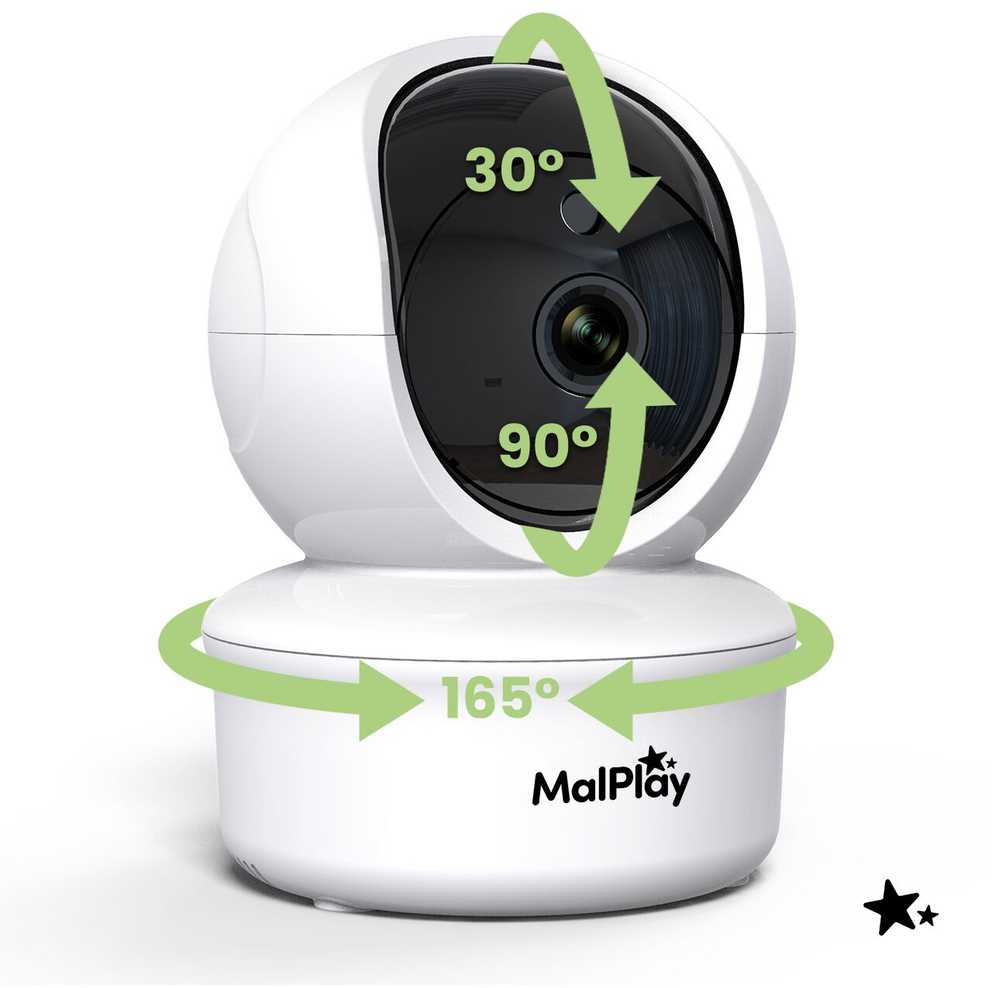 Malplay Mobili auklė NannyEye Complex LCD 5.0 HD