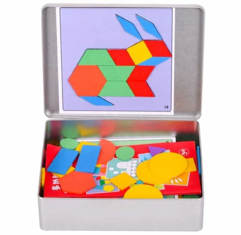 Mokomoji Montessori magnetinė dėlionė