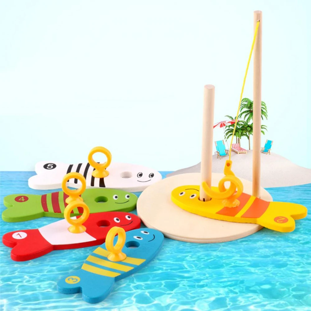 Montessori Medinė žvejyba „Fishing"