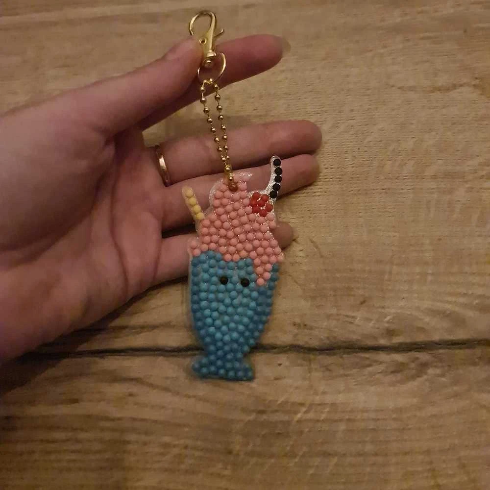 Lean Toys Mozaikos lipdukų rinkinys su vienaragiais ir saldainiais