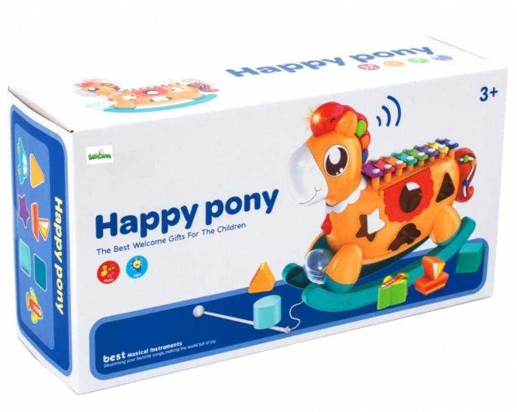 Malplay Lavinamasis žaislas pianinas rūšiuotojas Arkliukas