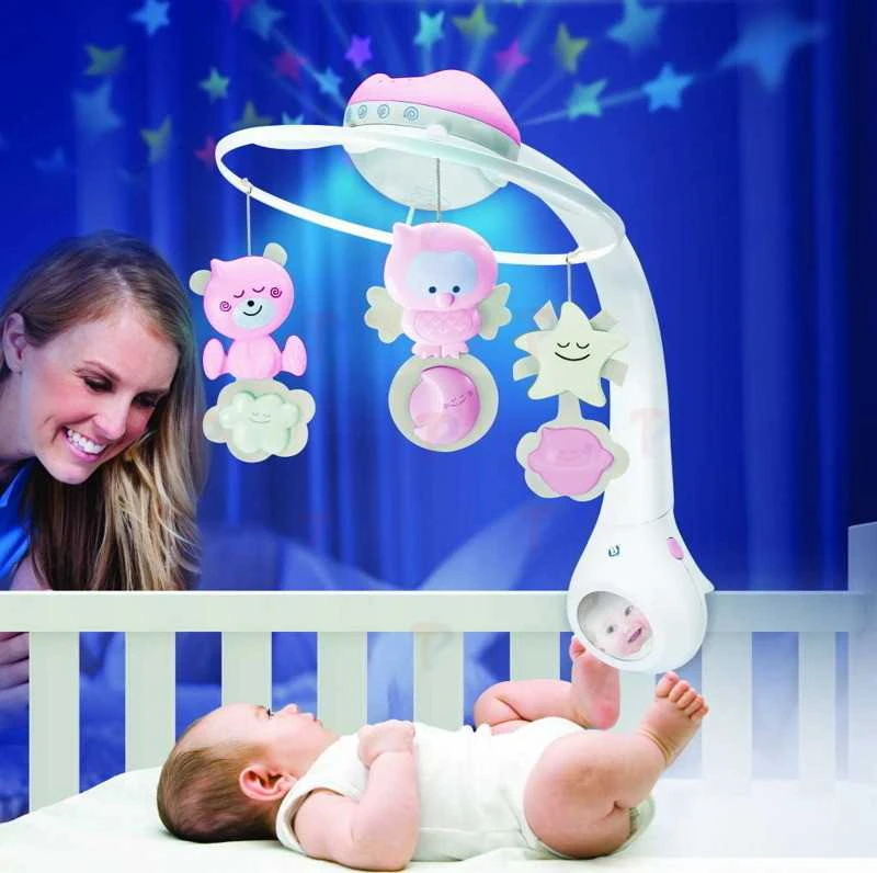 Bkids Muzikinis Projektorius B -Kids 3*1 Rose
